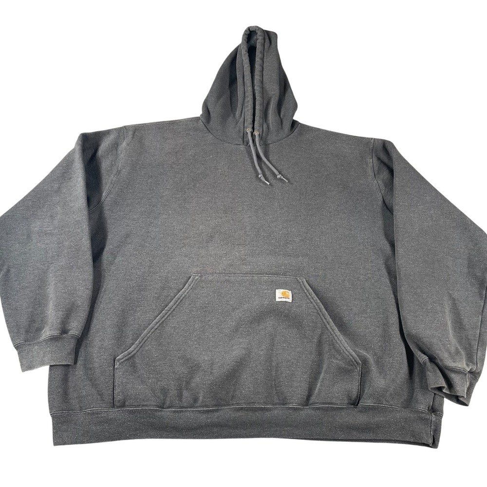 Carhartt Midweight Hoodie Sweatshirt Pullover Original Fit Dark Gray Men's 2XL *